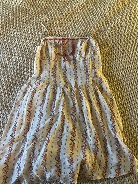 NWOT Pink floral dress